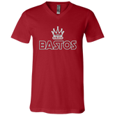 Bastos Unisex Jersey V-Neck T-Shirt